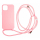 Etui / obudowa na smartfona Mobile Origin Lanyard Case do iPhone 14 pink